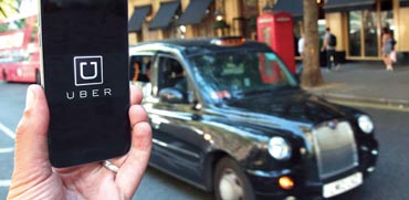 מונית אובר בלונדון / צילום: רויטרס
