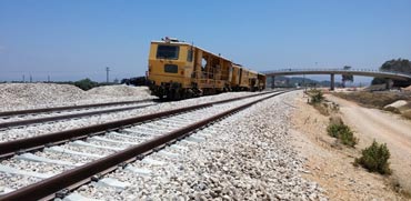  פסי רכבת עכו-כרמיאל / קרדיט: חברת נתיבי ישראל
