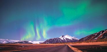 איסלנד. הזוהר הצפוני / צילום: Shutterstock | א.ס.א.פ קריאייטיב