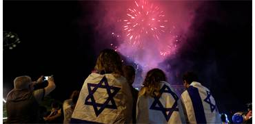 חגיגות יום העצמאות לישראל / צילום: רויטרס
