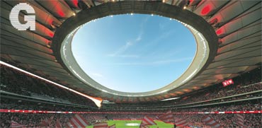 האיצטדיון החדש של אטלטיקו מדריד / REUTERSSergio Perez