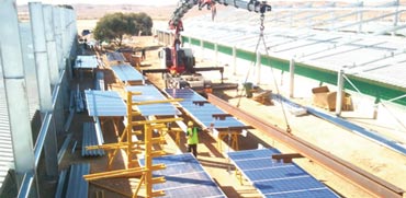 פרויקט בתחום האנרגיה של לקוחה של אל־מור / צילום: מצגת החברה 