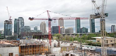 פרויקט בנייה למגורים בטורונטו, קנדה / צילום: בלומברג