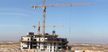 בנייה בעיר באר שבע.  הסכם גג ל–20 אלף יח"ד  / צילום: אייל פישר