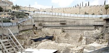 החפירות בעיר דוד / צילום: ליאור מזרחי