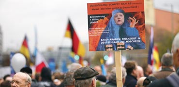 הפגנה של "אלטרנטיבה לגרמניה" / צילום: רויטרס