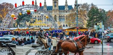שוק חג המולד בווינה  / צילום: Shutterstock | א.ס.א.פ קריאייטיב