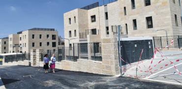 שכונה בבנייה של קבוצת רכישה חרדית בירושלים / צילום: רפי קוץ