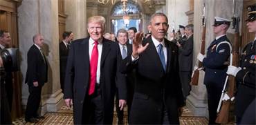 ברק אובמה ודונלד טראמפ / צילום: רויטרס