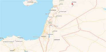 תדמור, סוריה / מפה: Apple מפות