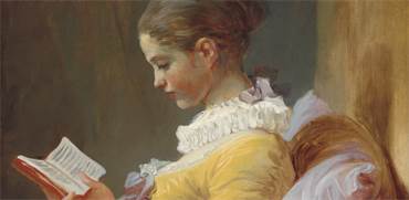 "נערה קוראת", 1770