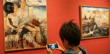 תערוכות אינטראקטיביות, משחקי אפליקציה במוזיאון בבית ראובן, / צילום: נטע אלונים