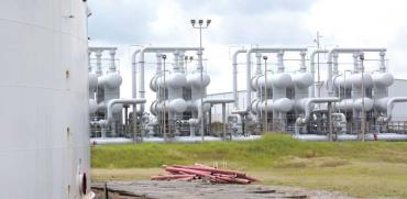 מתקן אחסון נפט בטקסס / צילום: רויטרס