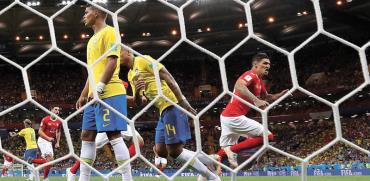 ברזיל נגד שוויץ /צילום: רויטרס, Marko Djurica