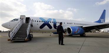 מטוס של XL Airways / צילום: מרקו דג'וריקה, רויטרס