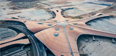 נמל התעופה הגדול ביותר בעולם Daxing בבייג'ינג, סין / צילום: shutterstock, שאטרסטוק
