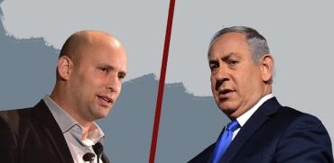 בנימין נתניהו, נפתלי בנט / צילום: תמר מצפי, עיבוד תמונה: טלי בוגדנובסקי