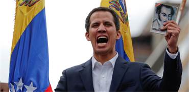 חואן גואידו, ראש האופוזיציה בונצואלה / צילום: REUTERS/Carlos Garcia Rawlins