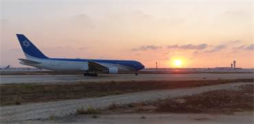 מטוס הבואינג החדש של ראשי המדינה / צילום: התעשייה האווירית