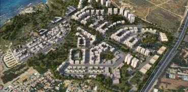 הדמיית הבנייה המתוכננת באזור אפולוניה / הדמיה: רשות מקרקעי ישראל