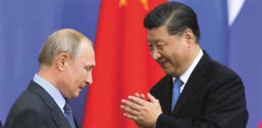 נשיא סין שי ונשיא רוסיה פוטין./ צילום: רויטרס