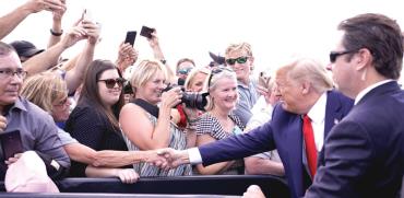 הנשיא טראמפ בפלורידה / צילום:  Shutterstock/ א.ס.א.פ קריאייטיב