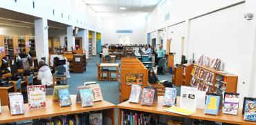 ספריית מרטין לות'ר קינג שבמלבורן, ארה"ב / צילום: רויטרס
