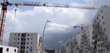 פרויקט בניה של יסודות צור בגבעת אברהם בית שמש / צילום: בר אל 
