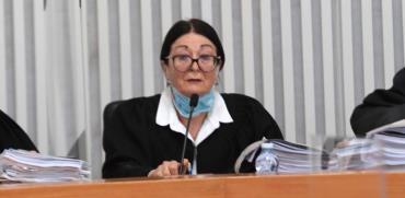 השופטת אסתר חיות בדיון בבג"ץ בעתירות נגד נתניהו / צילום: יוסי זמיר, גלובס