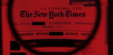 חופש הביטוי בעיתון ה"ניו יורק טיימס" / עיצוב: טלי בוגדנובסקי , גלובס