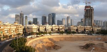 בנייה במרכז תל אביב / צילום: גיא ליברמן, גלובס