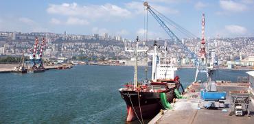מספנות ישראל בנמל חיפה   / צילום: פאול אורלייב