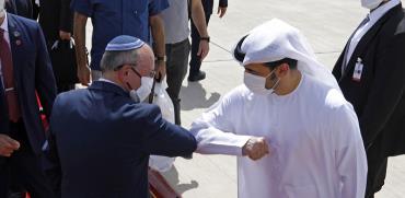 ראש המל"ל מאיר בן שבת עוזב את האיחוד בתום ביקור המשלחת הישראלית־אמריקאית / צילום: Nir Elias, Associated Press