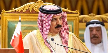 מלך בחריין, חאמד בן עיסא אל ח'ליפה / צילום:  Bandar Algaloud/Courtesy of Saudi Royal Court, רויטרס