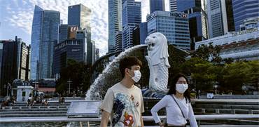 סינגפור בתקופת הקורונה / צילום: AP