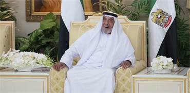 השיח' ח'ליפה בין זאייד אל נאהיאן, שליט איחוד האמירויות / צילום: Rashed al-Mansoori/Ministry of Presidential Affair, AP