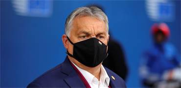 ראש ממשלת הונגריה ויקטור אורבן / צילום: Olivier Matthys, AP