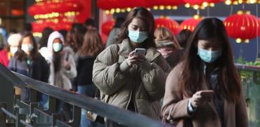 מרכז קניות בטייוואן בסוף ינואר, לאחר התפרצות וירוס קורונה בסין / צילום: AP