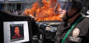מהומות בעקבות רצח ג'ורג' פלויד / צילום: Shutterstock | א.ס.א.פ קריאייטיב