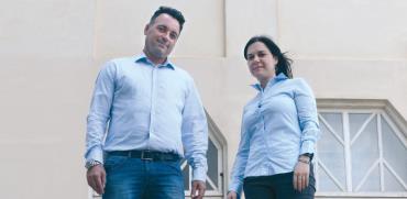 היזמים רות פולצ'ק וצביקה וגמן / צילום: מתן פורטנוי היזמים רות פולצ'ק וצביקה וגמן / צילום: מתן פורטנוי