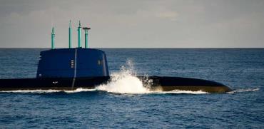 צוללת חיל הים מסדרת דולפין / צילום: דובר צהל