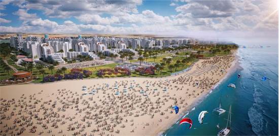 רובע הים בחדרה, יחידות קרקע בקו ראשון למים / הדמיה: לייטרסדורף בן דיין רובע הים בחדרה, יחידות קרקע בקו ראשון למים / הדמיה: לייטרסדורף בן דיין