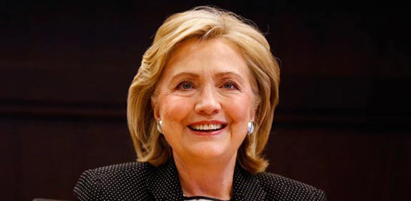 Hilary Clinton  photo: Reuters