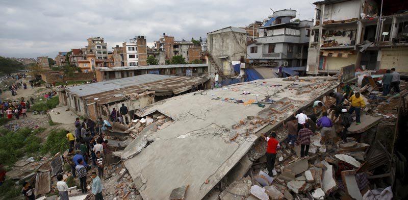 רעידת האדמה בנפאל / צילום: רויטרס