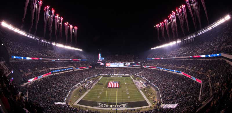 אצטדיון פוטבול בפילדלפיה, NFL / צלם: רויטרס