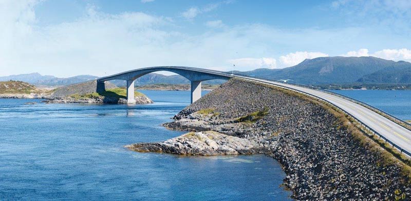 Atlantic Ocean Road Norway  photo: Shutterstock