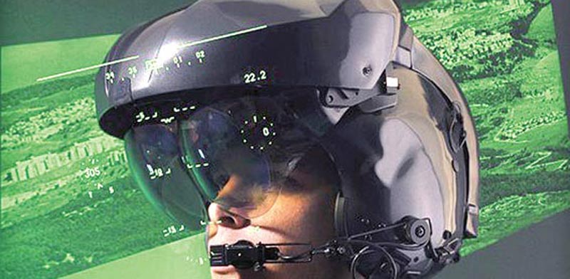 קסדה לטייסים של אלביט מערכות / צילום: אלביט מערכות