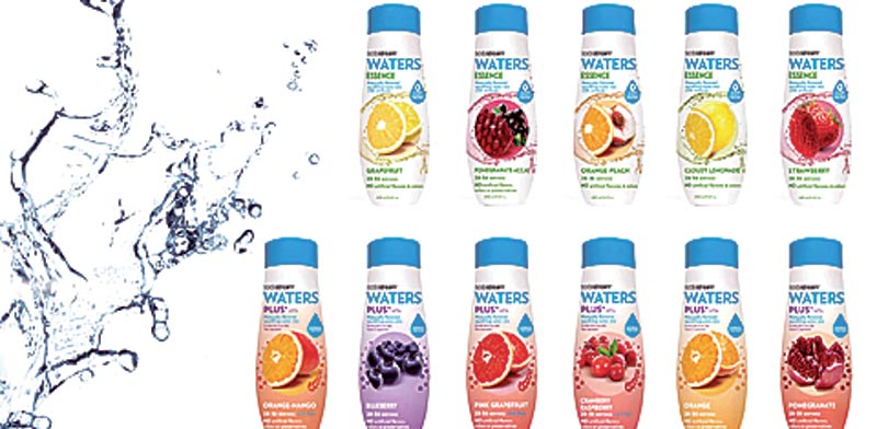 SodaStream healthy flavors 