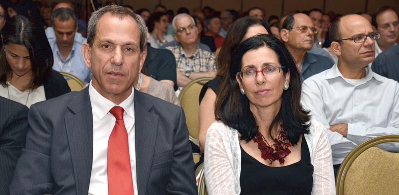 דורית סלינגר ושמואל האוזר / צילום: תמר מצפי
