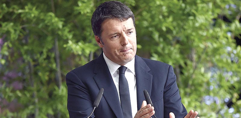 מתיאו רנצי, ראש ממשלת איטליה / צילום: רויטרס